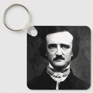 Edgar Allan Poe Portrait Keychain