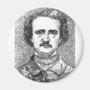 Edgar Allan Poe Portrait Magnet