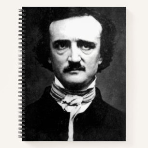 Edgar Allan Poe Portrait Spiral Notebook