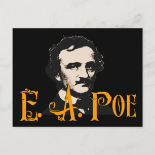 Edgar Allan Poe Postcard