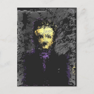 Edgar Allan Poe Postcard