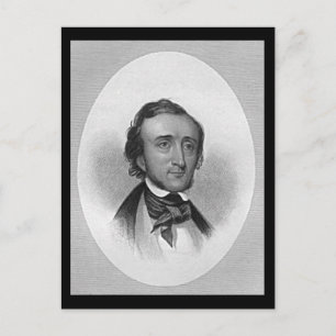 Edgar Allan Poe Postcard