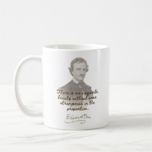 Edgar Allan Poe Quote Mug - Exquisite Beauty