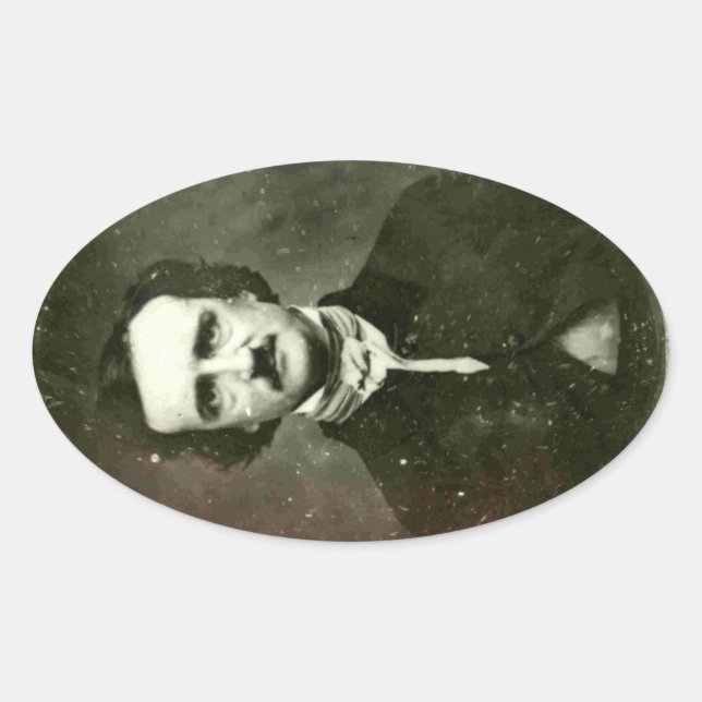 Edgar Allan Poe Sticker (Front)