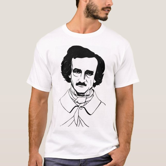 Edgar Allan Poe  T-Shirt (Front)