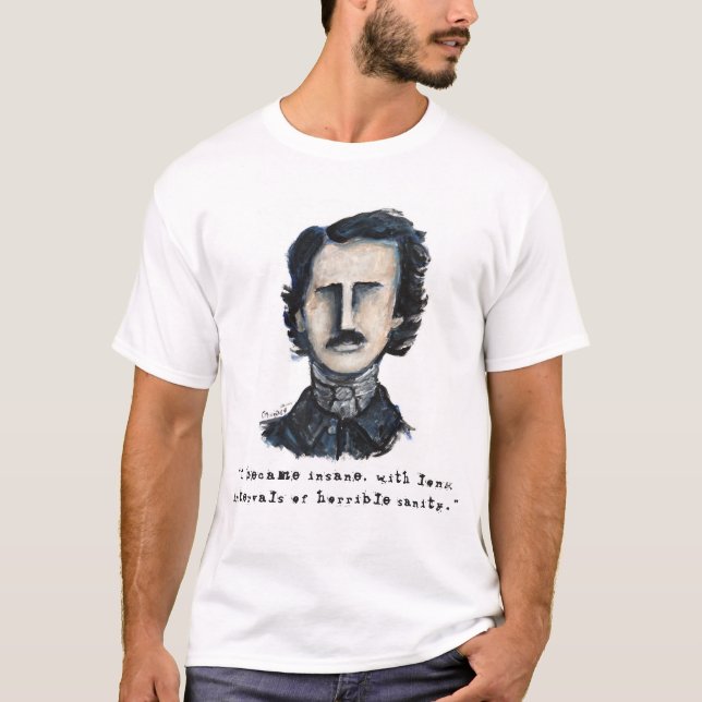 Edgar Allan Poe T-Shirt (Front)