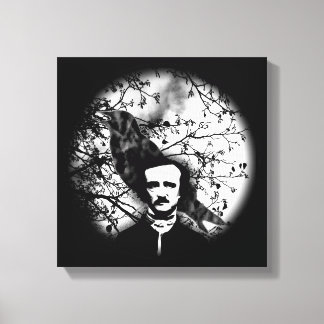 Edgar Allan Poe 'The Raven' Canvas Print