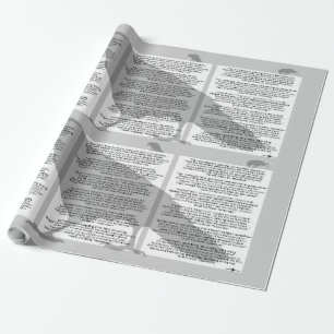 Edgar Allan Poe The Raven Wrapping Paper
