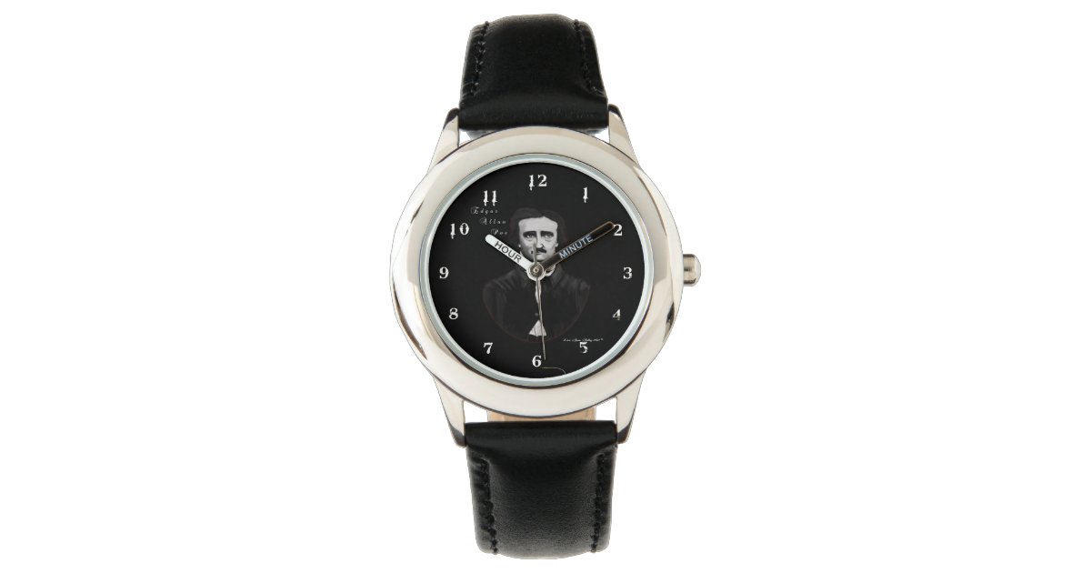 Edgar Allan Poe Watch Zazzle.co.uk