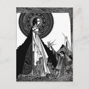 Edgar Allan Poe's Ligeia Postcard