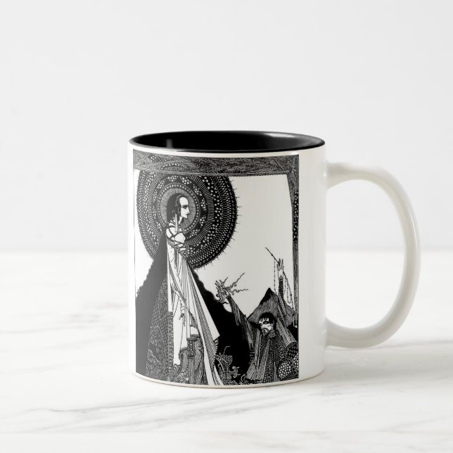 Edgar Allan Poe's Ligeia Two-Tone Coffee Mug (Right)