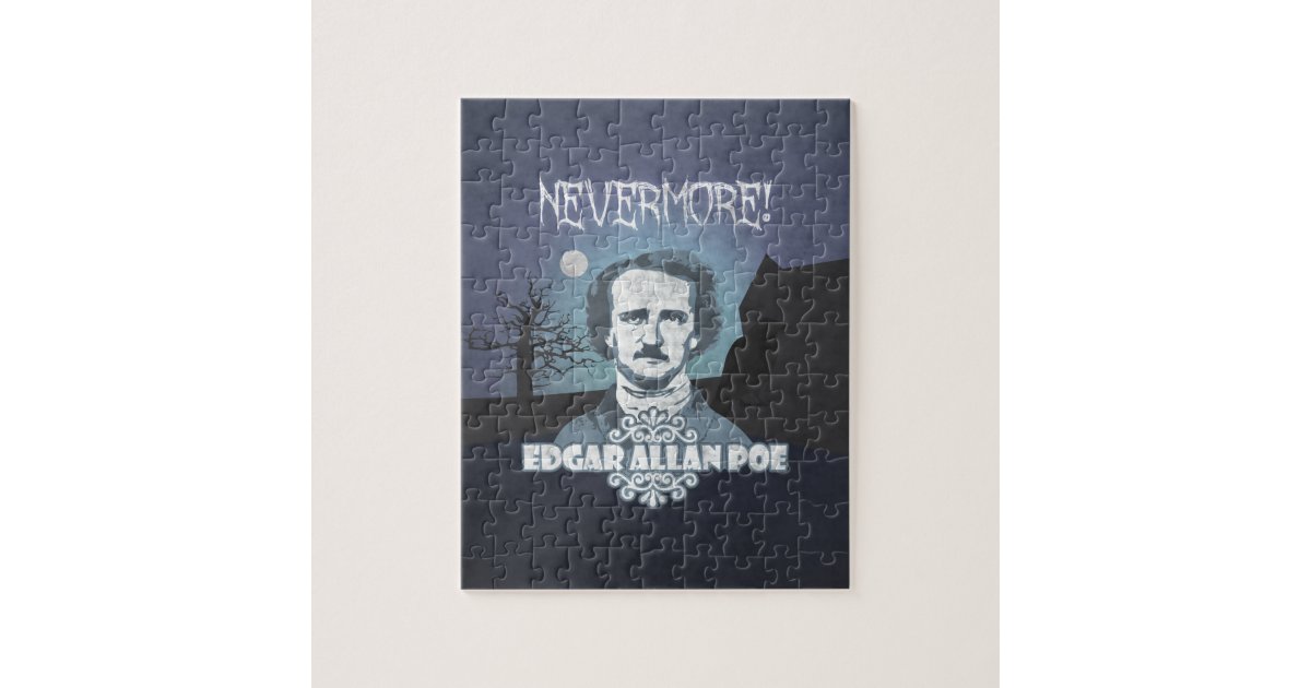 Edgar Allan Poe's Nevermore Jigsaw Puzzle | Zazzle.co.uk