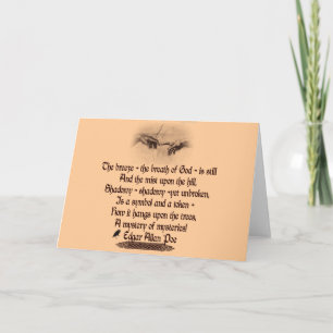 Edgar Allan Poe's Quote Card