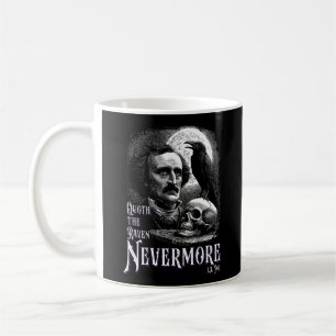 Edgar Allan Poe's Raven Nevermore Coffee Mug