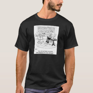 Edgar Allen Poe Cartoon 9485 T-Shirt