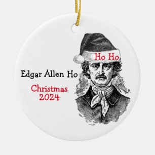 Edgar Allen Poe Humourous Ornament