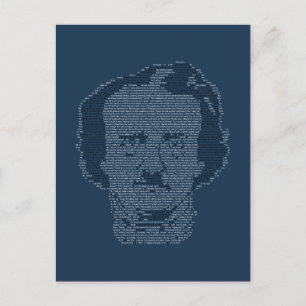 Edgar Allen Poe Post Card