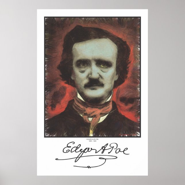 Edgar Allen Poe Poster (Front)