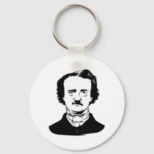 Edgar Allen Poe Raven Key Ring