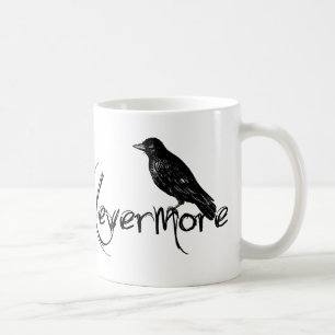 Edgar Allen Poe Raven Nevermore Mug