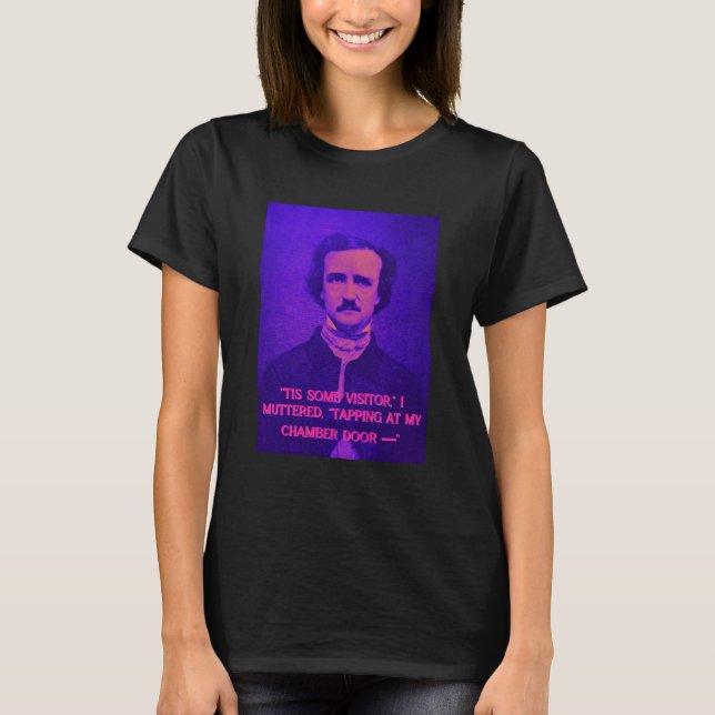 Edgar Allen Poe T Shirt (Front)