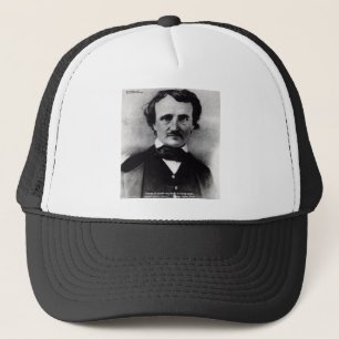 Edgar Allen Poe "Weep Alone" Love Quote Gifts Trucker Hat