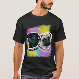 Edgar & Maya PewDiePie Pugs Classic T-Shirt 51