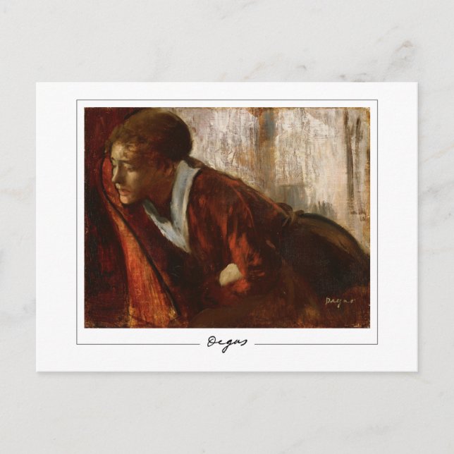 Edgar Degas #10 - Fine Art Postcard (Front)