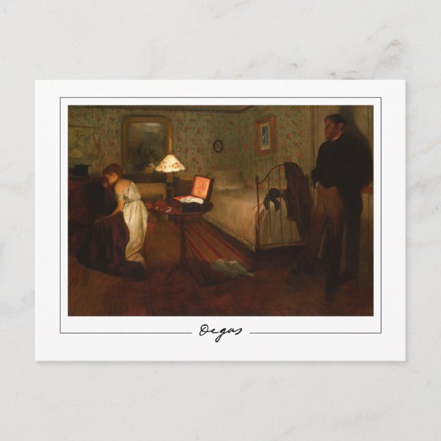 Edgar Degas #13 - Fine Art Postcard (Front)