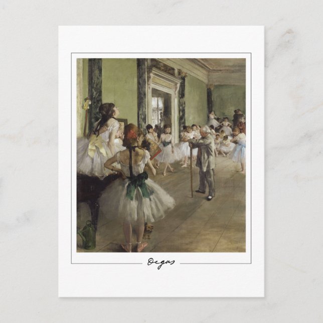 Edgar Degas #27 - Fine Art Postcard (Front)