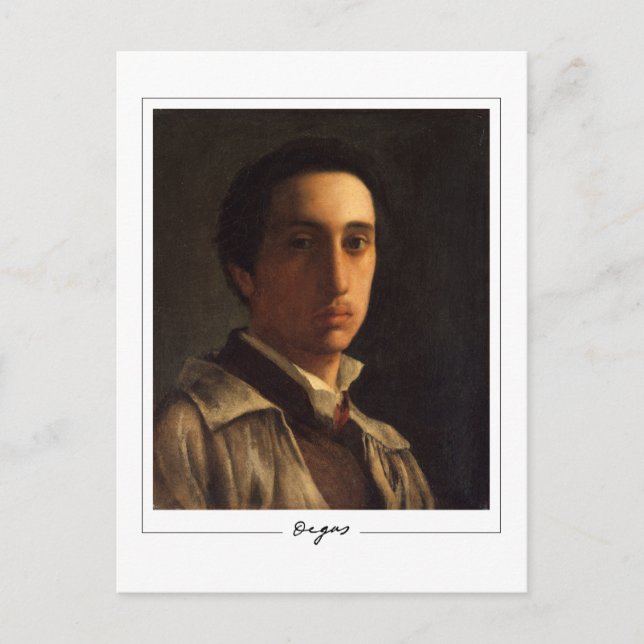 Edgar Degas #92 - Fine Art Postcard (Front)