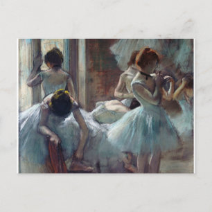 Edgar Degas -  A Group of Dancers Holiday Postcard