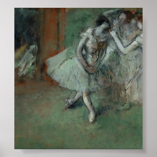 Edgar Degas - A Group of Dancers Poster (Front)