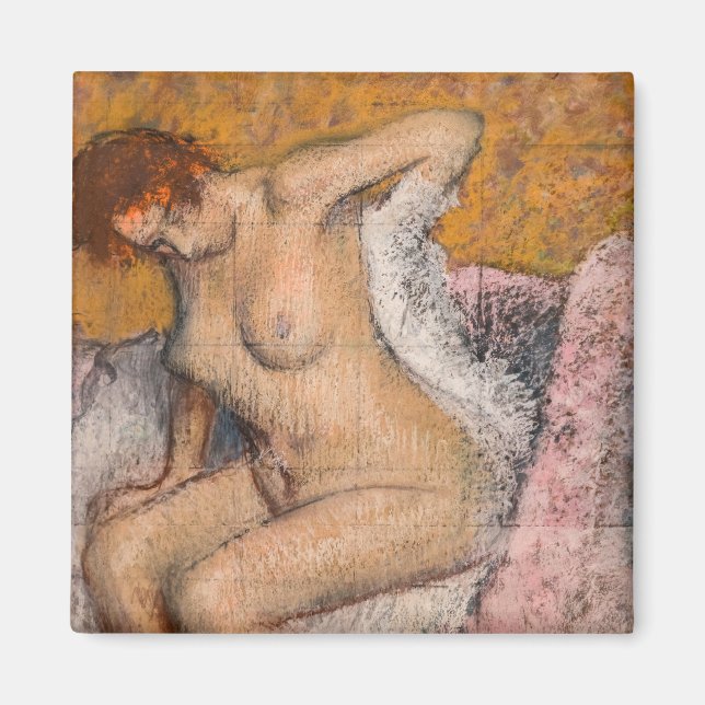 Edgar Degas - After the Bath Magnet (Front)