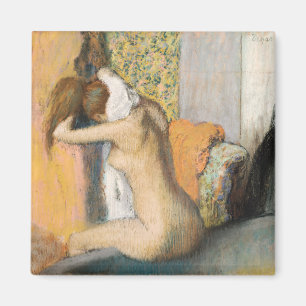 Edgar Degas   After the Bath, Woman Drying Neck Magnet