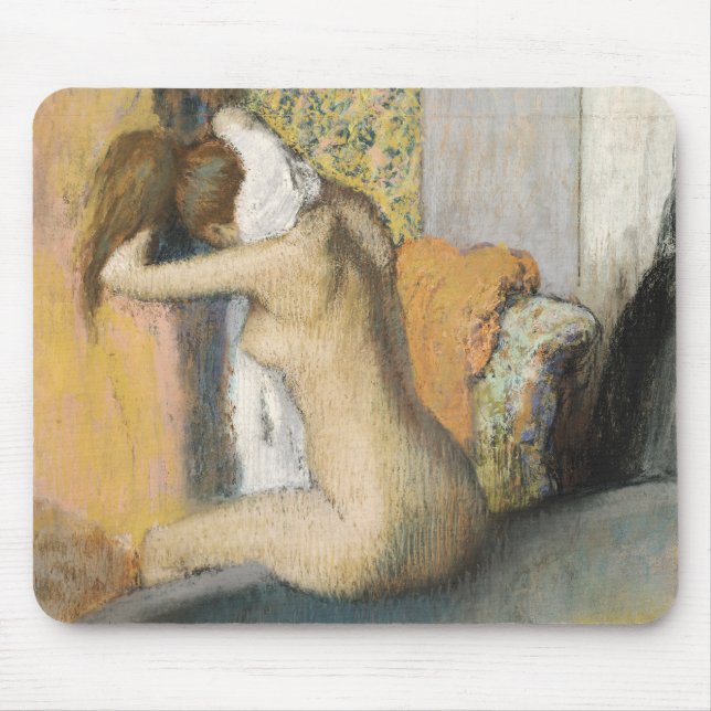 Edgar Degas | After the Bath, Woman Drying Neck Mouse Mat (Front)