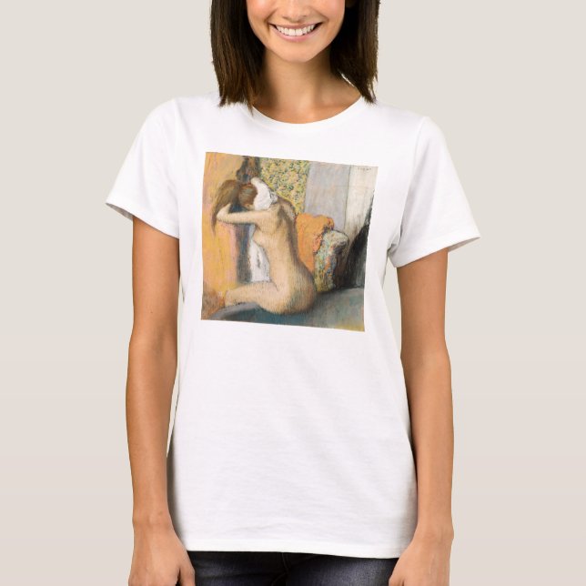 Edgar Degas | After the Bath, Woman Drying Neck T-Shirt (Front)