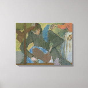 Edgar Degas   At the Milliner's, c.1898 Canvas Print
