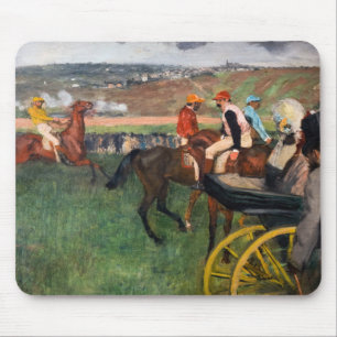 Edgar Degas - At the Races Mouse Mat