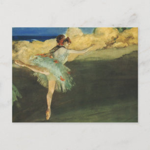 Edgar Degas Ballerina Fine Art Postcard