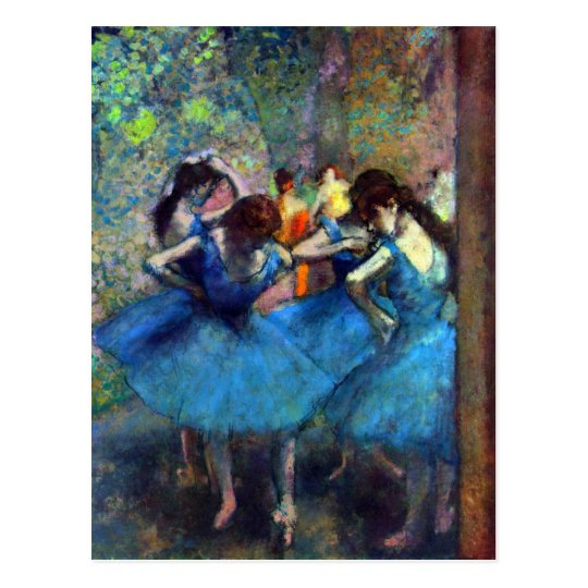 Edgar Degas - Ballerinas Postcard