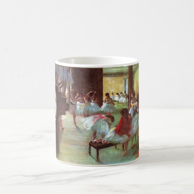 Edgar Degas - Ballet 1879-80 Shoe Stair Dancer Oil Coffee Mug (Center)