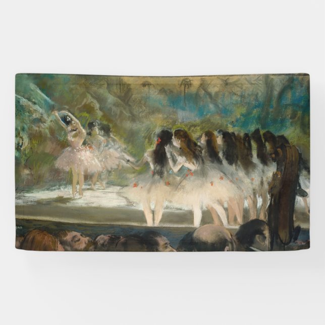 Edgar Degas - Ballet at the Paris Opera Banner (Horizontal)