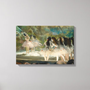 Edgar Degas - Ballet at the Paris Opera Canvas Print