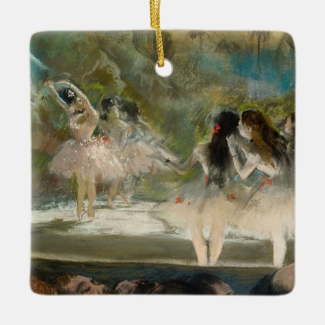 Edgar Degas - Ballet at the Paris Opera Ceramic Ornament (Front)