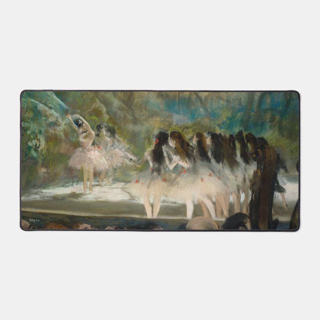 Edgar Degas - Ballet at the Paris Opera Desk Mat (Front)