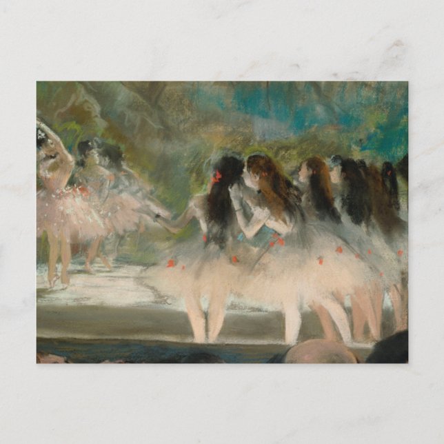 Edgar Degas - Ballet At The Paris Opéra Holiday Postcard (Front)