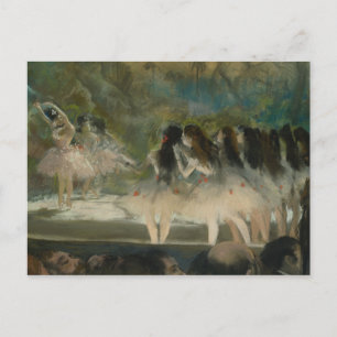 Edgar Degas – Ballet at the Paris Opera Postcard
