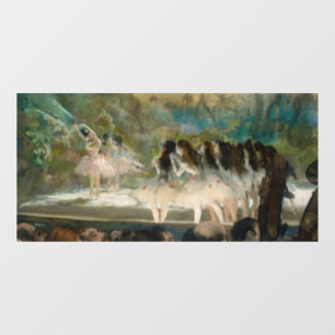 Edgar Degas - Ballet at the Paris Opera Window Cling