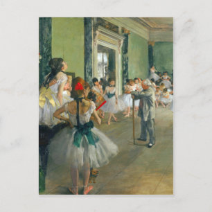 Edgar Degas - Ballet Class Postcard